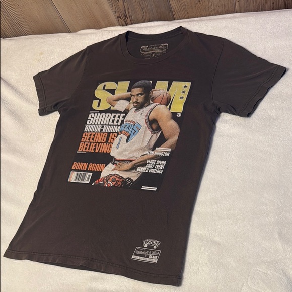 Mitchell & Ness SLAM Magazine Cover Shareef Abdur-Rahim Shirt - Picture 1 of 5